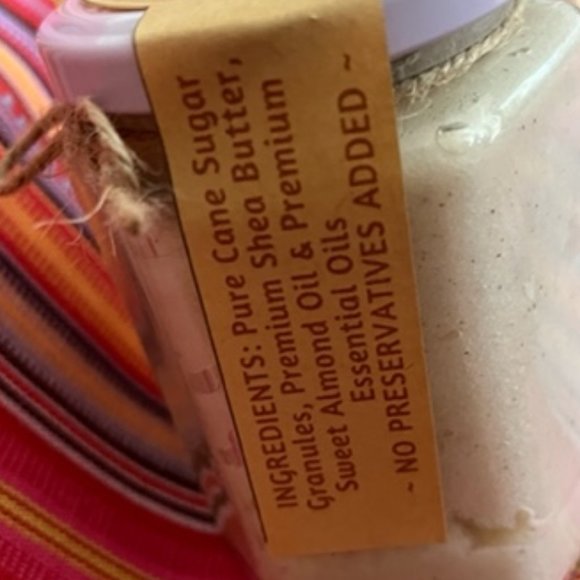 **SALE PRICE** Sugar & Shea Scrubs - Spring Spiced Tea - 9.5 oz - Picture 4 of 6